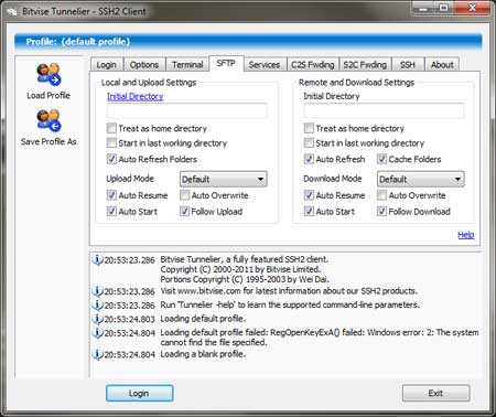 Bitvise SSH Client 9.31 downloading